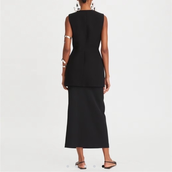 Like New Tory Burch Hook and Eye Tunic Dress - Picture 5 of 12